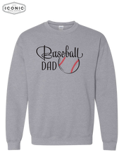 Load image into Gallery viewer, Baseball Dad - Heavy Blend Sweatshirt

