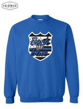Load image into Gallery viewer, Back The Blue Shield - Heavy Blend Sweatshirt
