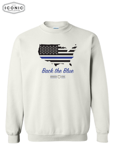 Back The Blue United States - Heavy Blend Sweatshirt