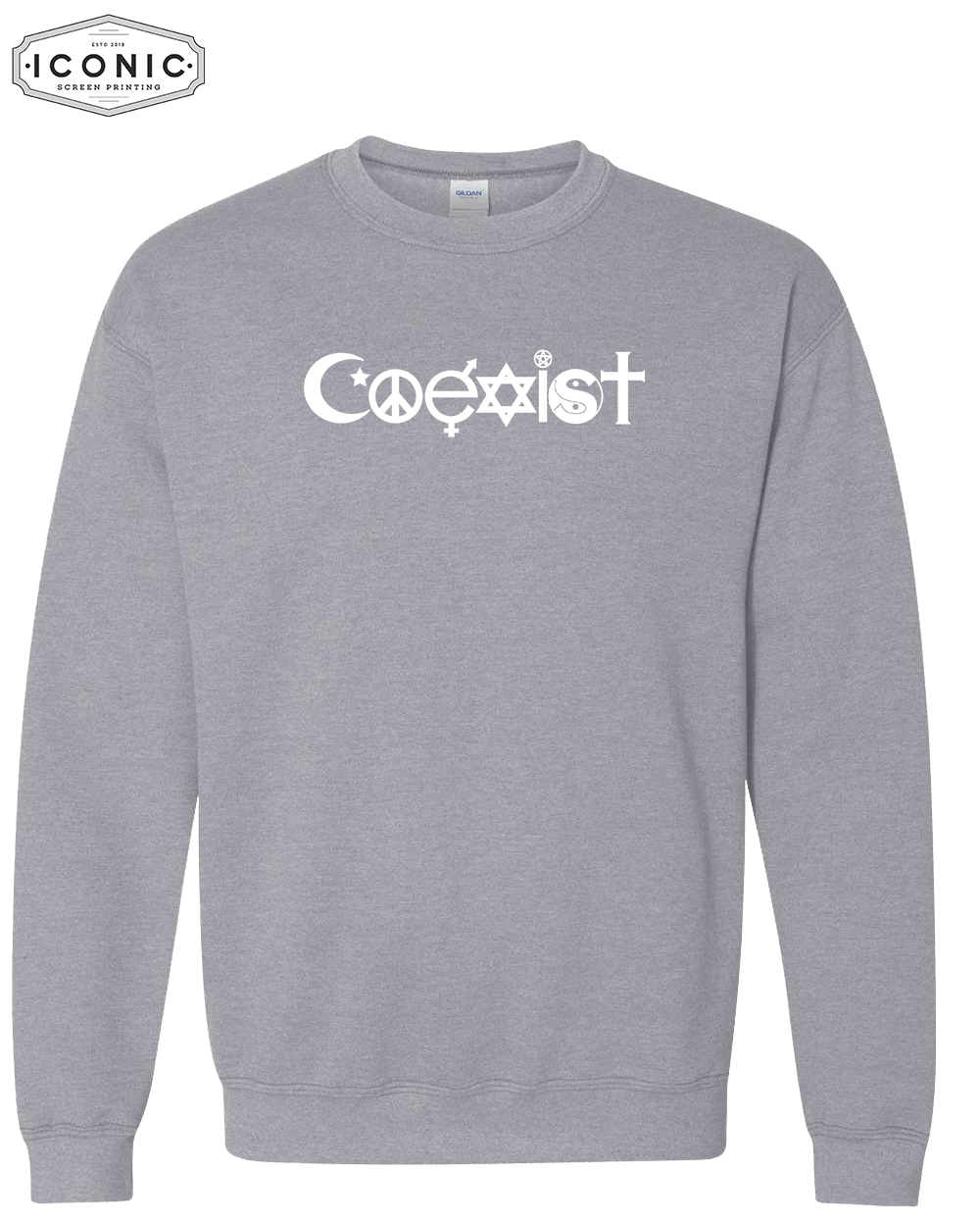 COEXIST- Heavy Blend Sweatshirt