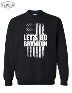 Let's Go Brandon Flag - Heavy Blend Sweatshirt