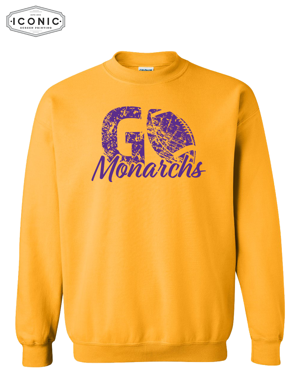 Monarchs Football- Heavy Blend Sweatshirt