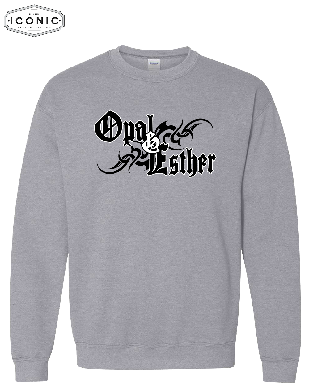 Opal & Esther Tribal - Heavy Blend Sweatshirt
