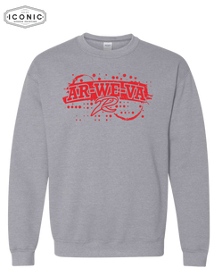 Ar-We-Va Rockets - Heavy Crewneck Sweatshirt