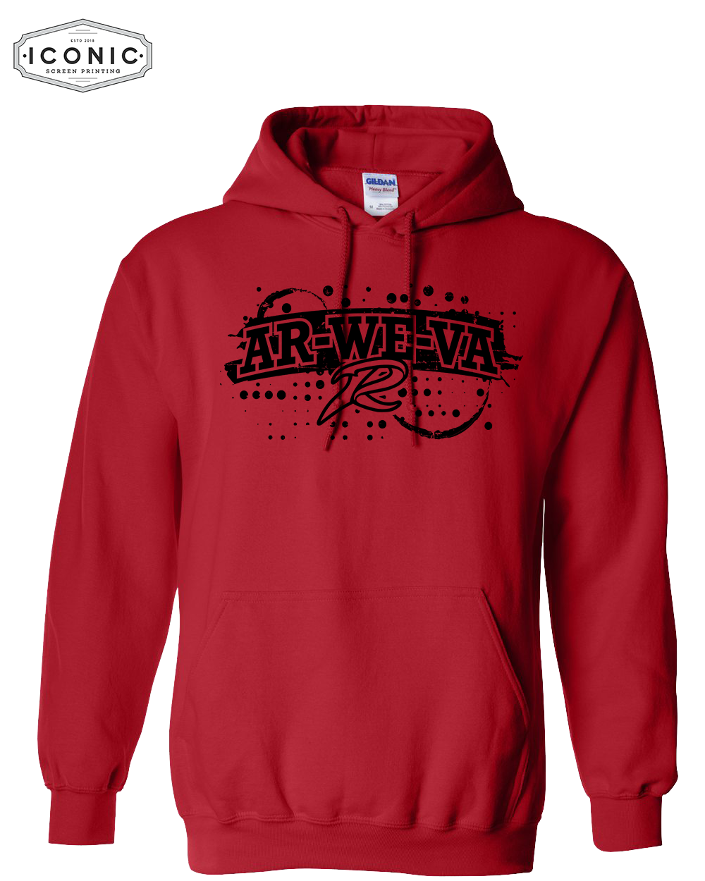 Ar-We-Va Rockets - Heavy Blend Hooded Sweatshirt