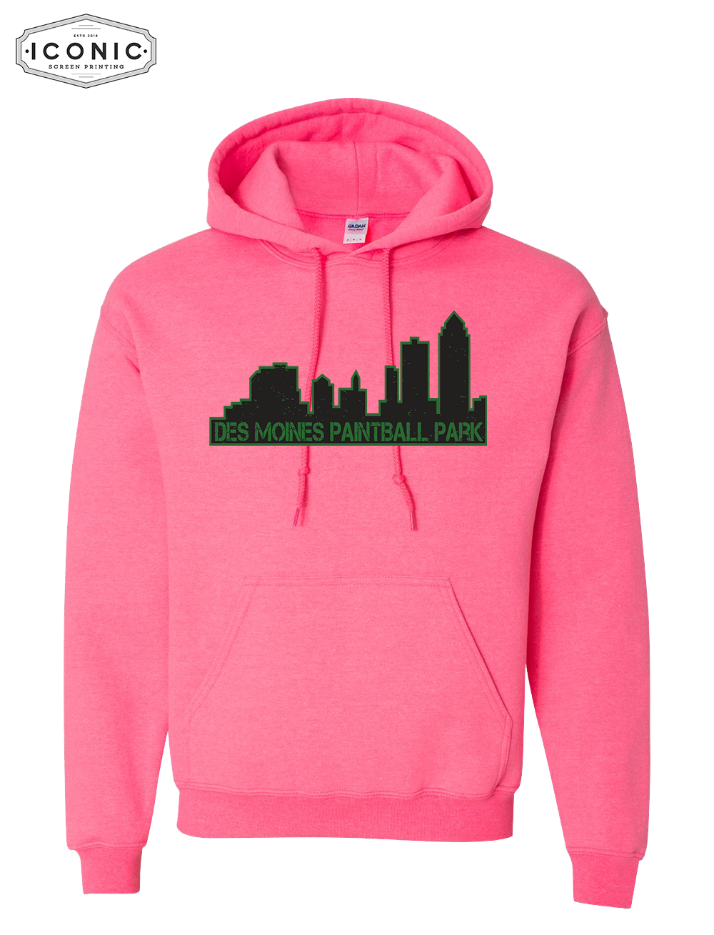 Des Moines Paintball Park - Heavy Blend Hooded Sweatshirt