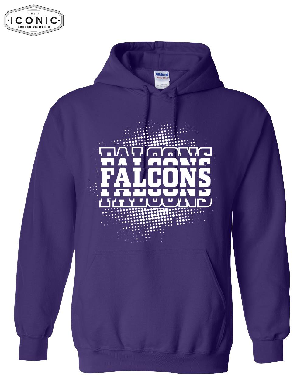 FALCONS - Heavy Blend Hooded Sweatshirt