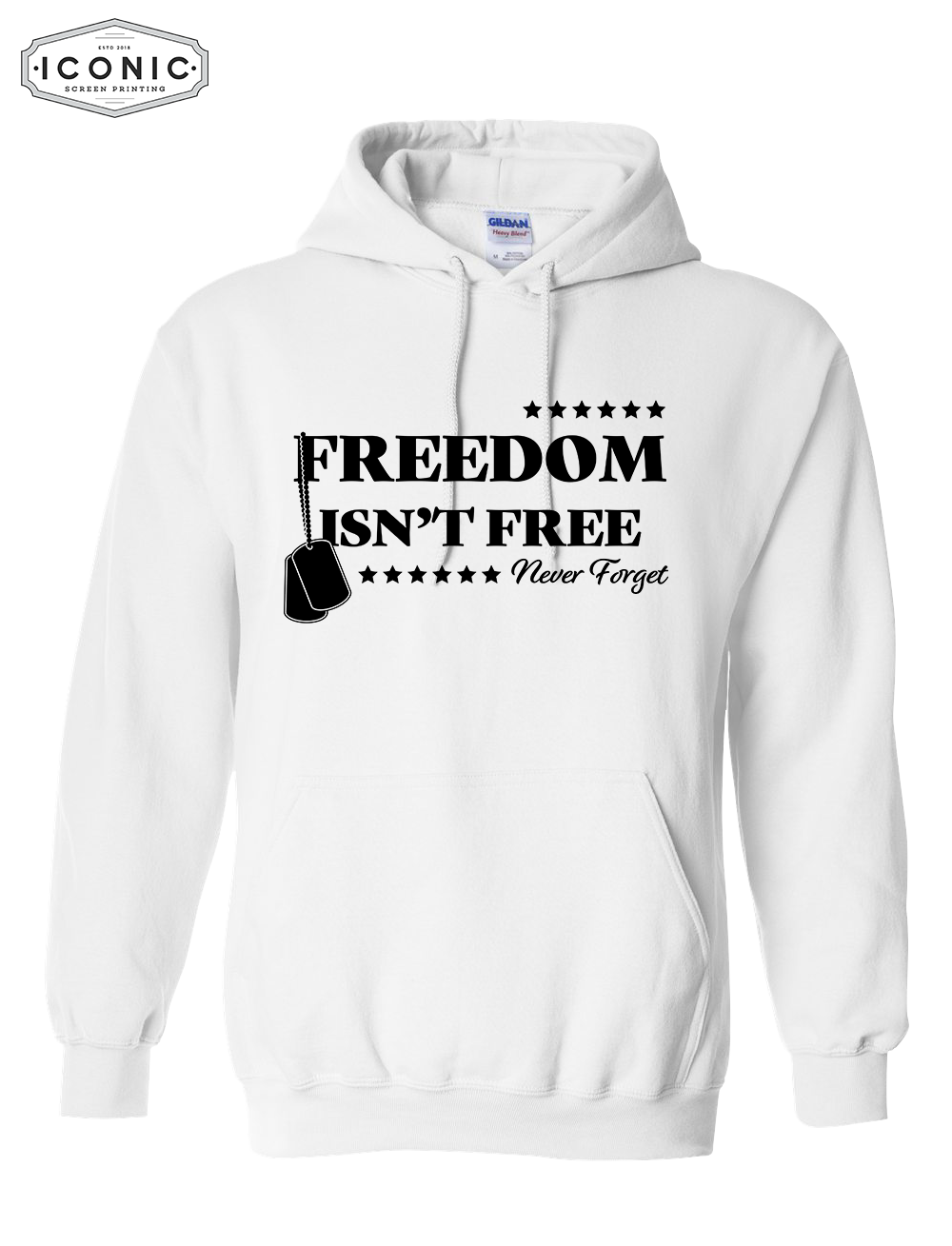 Freedom Isn't Free - Heavy Blend Hooded Sweatshirt