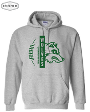 Load image into Gallery viewer, IKM-Manning Football - Heavy Blend Hooded Sweatshirt
