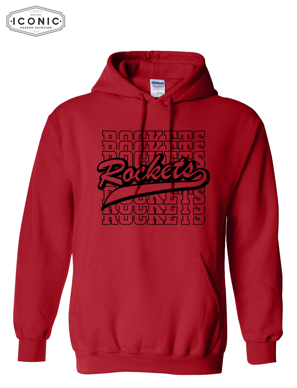 ROCKETS - Heavy Blend Hooded Sweatshirt