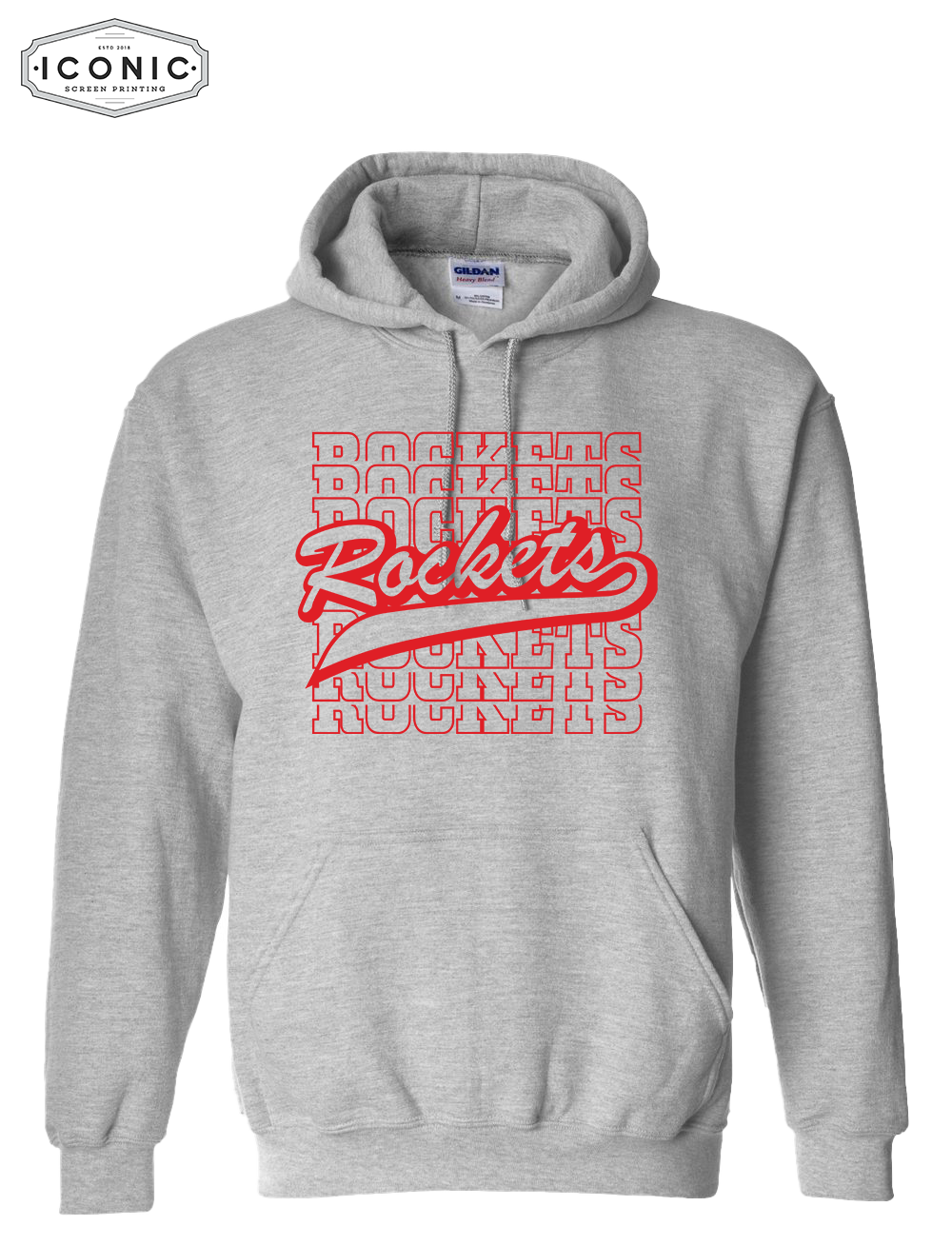 ROCKETS - Heavy Blend Hooded Sweatshirt