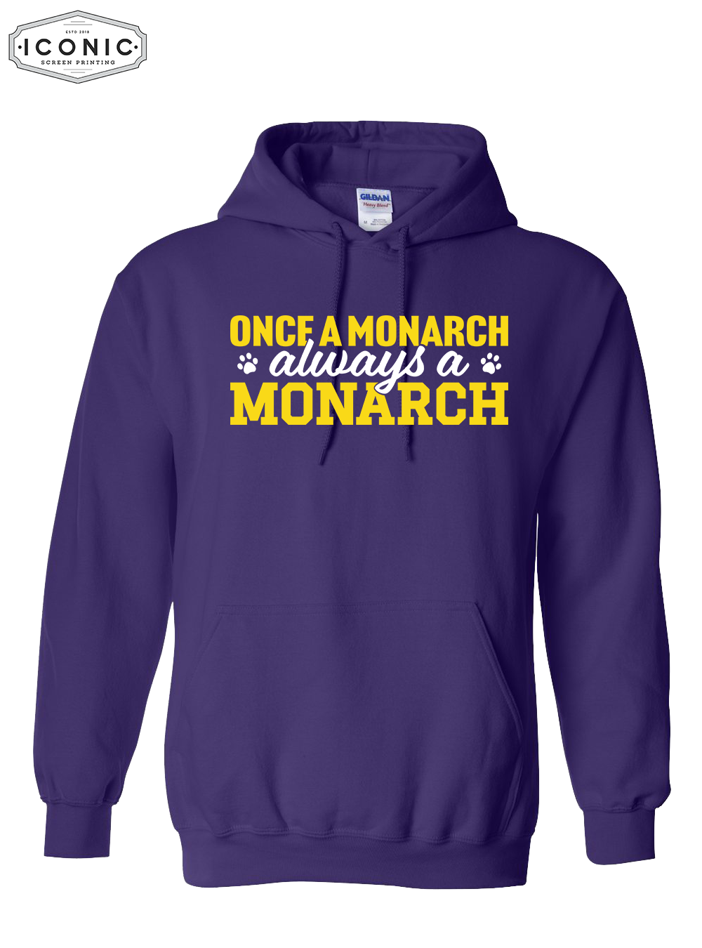 Always A Monarch - Heavy Blend Hooded Sweatshirt