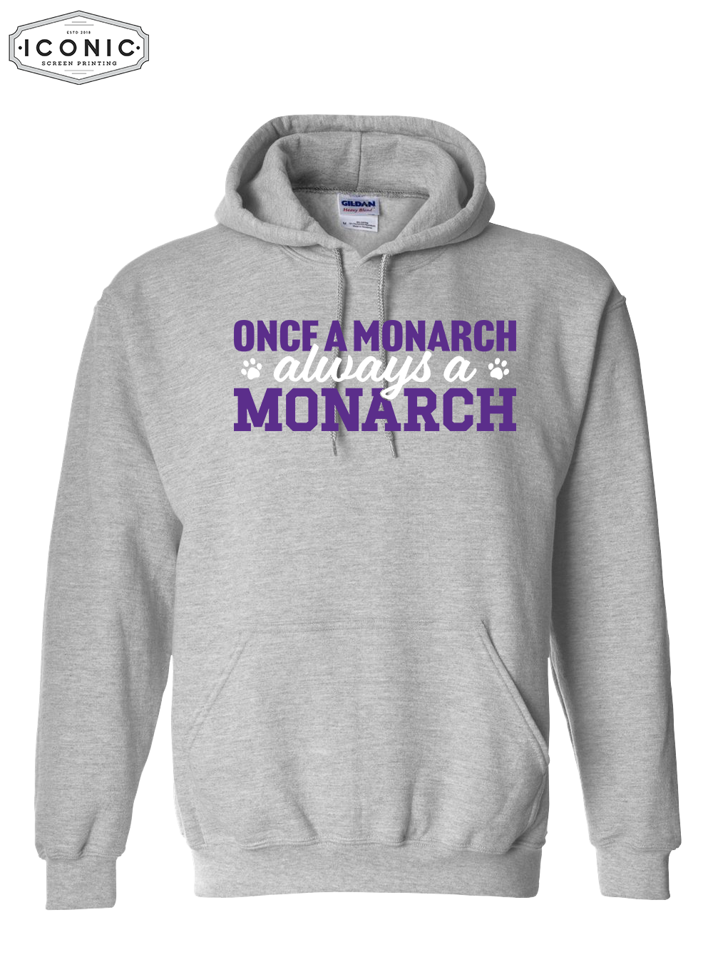 Always A Monarch - Heavy Blend Hooded Sweatshirt
