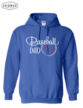 Load image into Gallery viewer, Baseball Dad - Heavy Blend Hooded Sweatshirt
