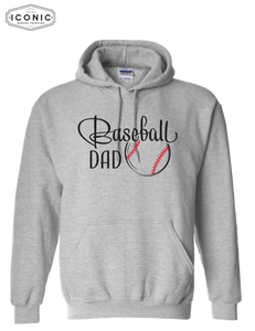 Baseball Dad - Heavy Blend Hooded Sweatshirt