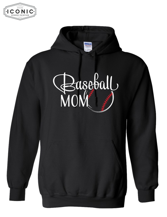 Baseball Mom - Heavy Blend Hooded Sweatshirt