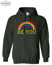 Load image into Gallery viewer, Be You - Heavy Blend Hooded Sweatshirt

