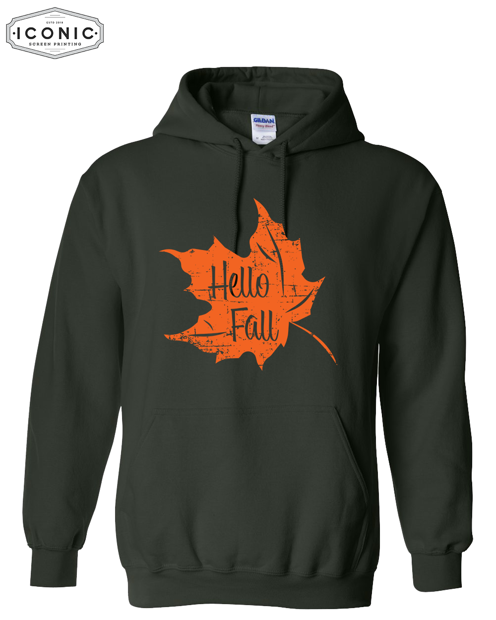 Hello Fall - Heavy Blend Hooded Sweatshirt
