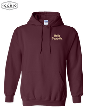 Load image into Gallery viewer, Hello Pumpkin - Heavy Blend Hooded Sweatshirt Embroidery
