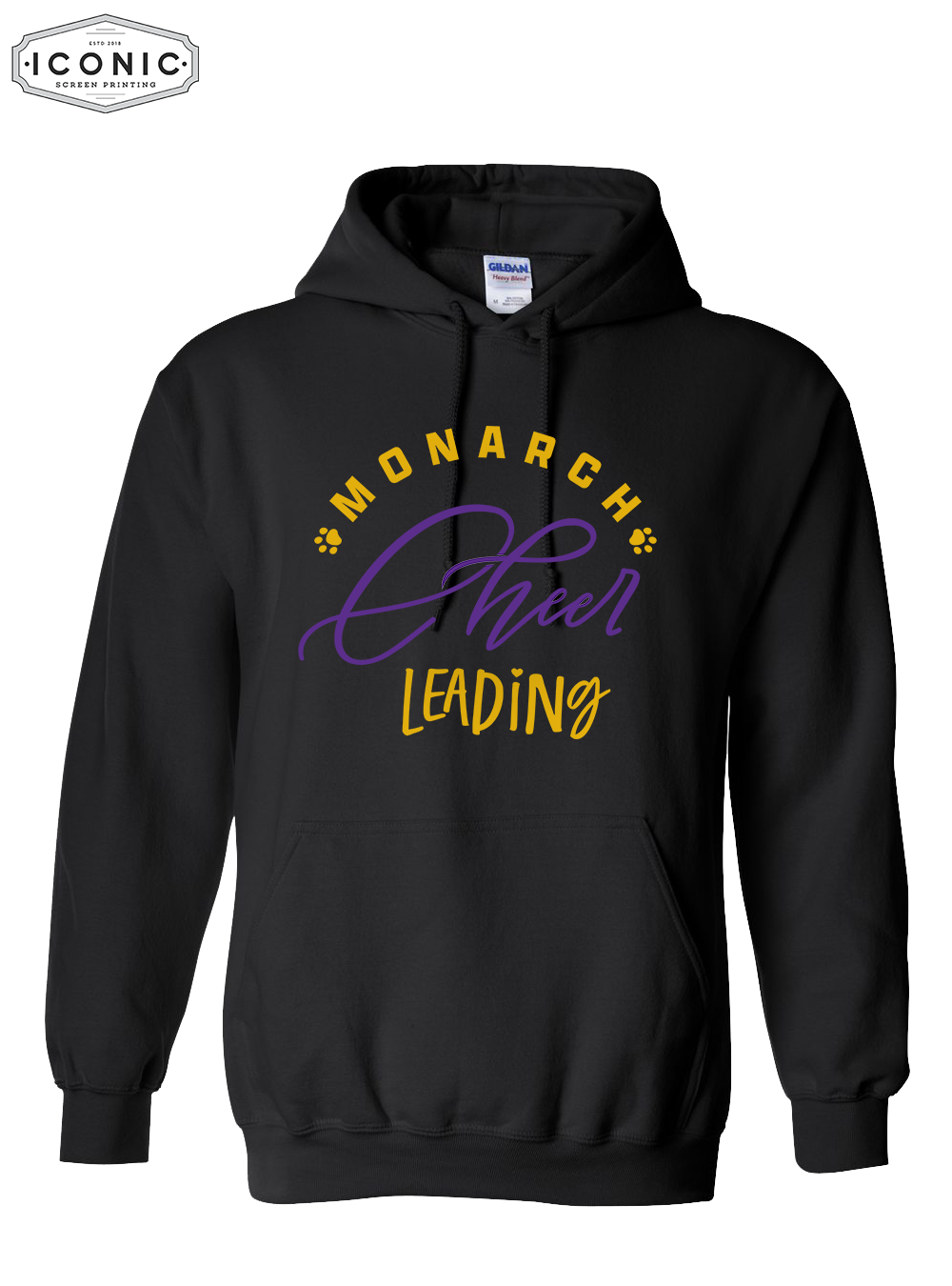 Monarch Cheer Leading - Heavy Blend Hooded Sweatshirt