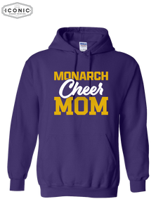 Cheer Mom (Glitter Ink) - Heavy Blend Hooded Sweatshirt