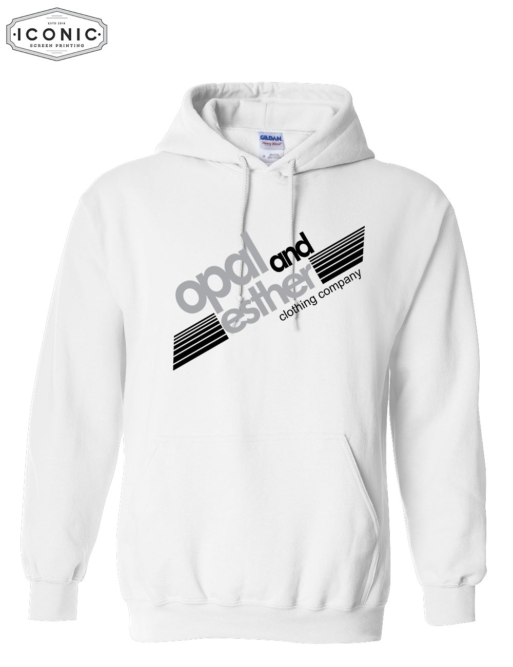 Opal & Esther Angle - Heavy Blend Hooded Sweatshirt