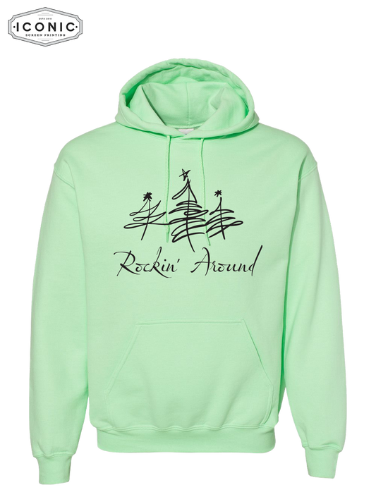 Rockin' Around - Heavy Blend Hooded Sweatshirt