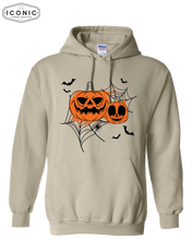 Load image into Gallery viewer, Pumpkin Duo - Heavy Blend Hooded Sweatshirt
