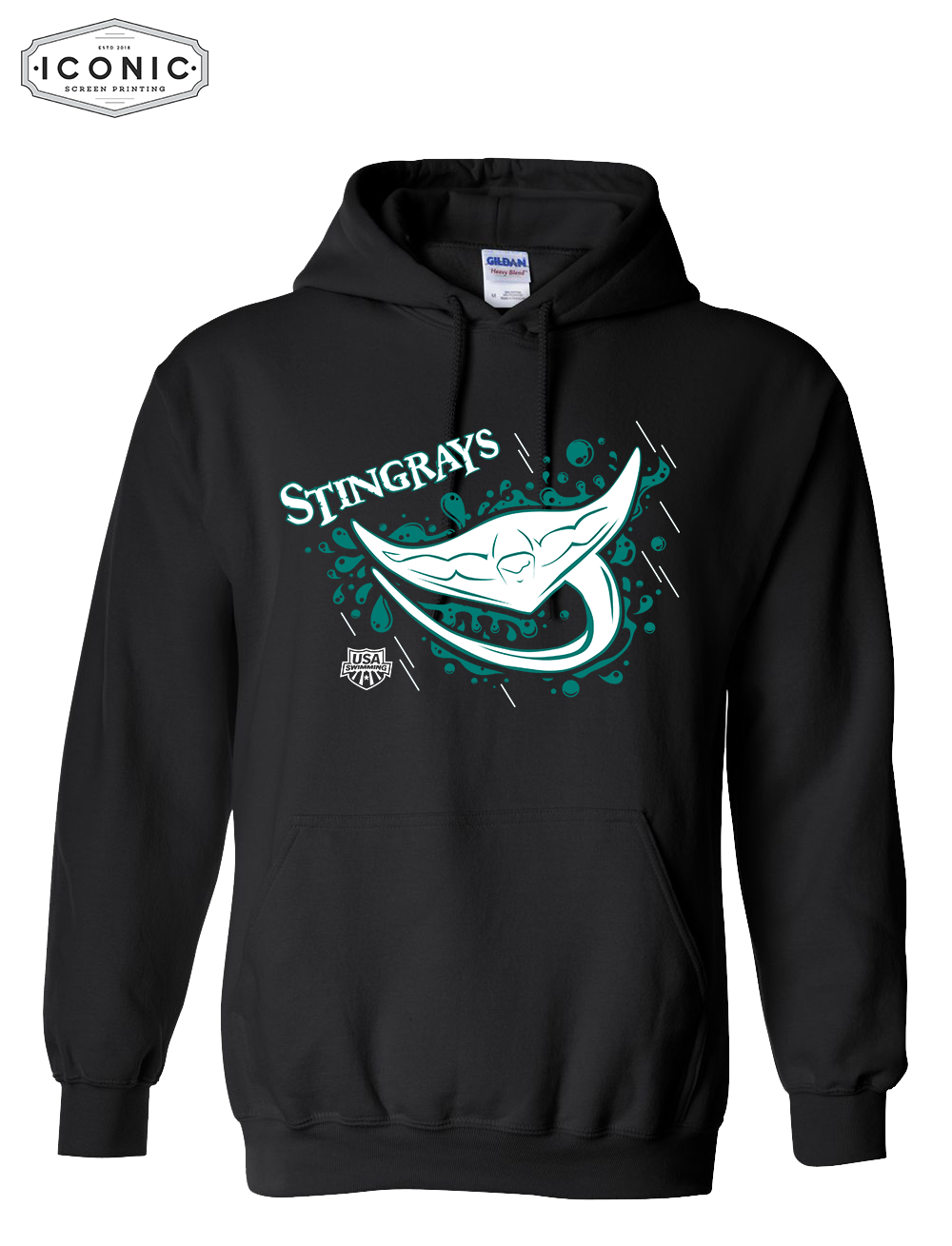 Stingrays - Heavy Blend Hooded Sweatshirt
