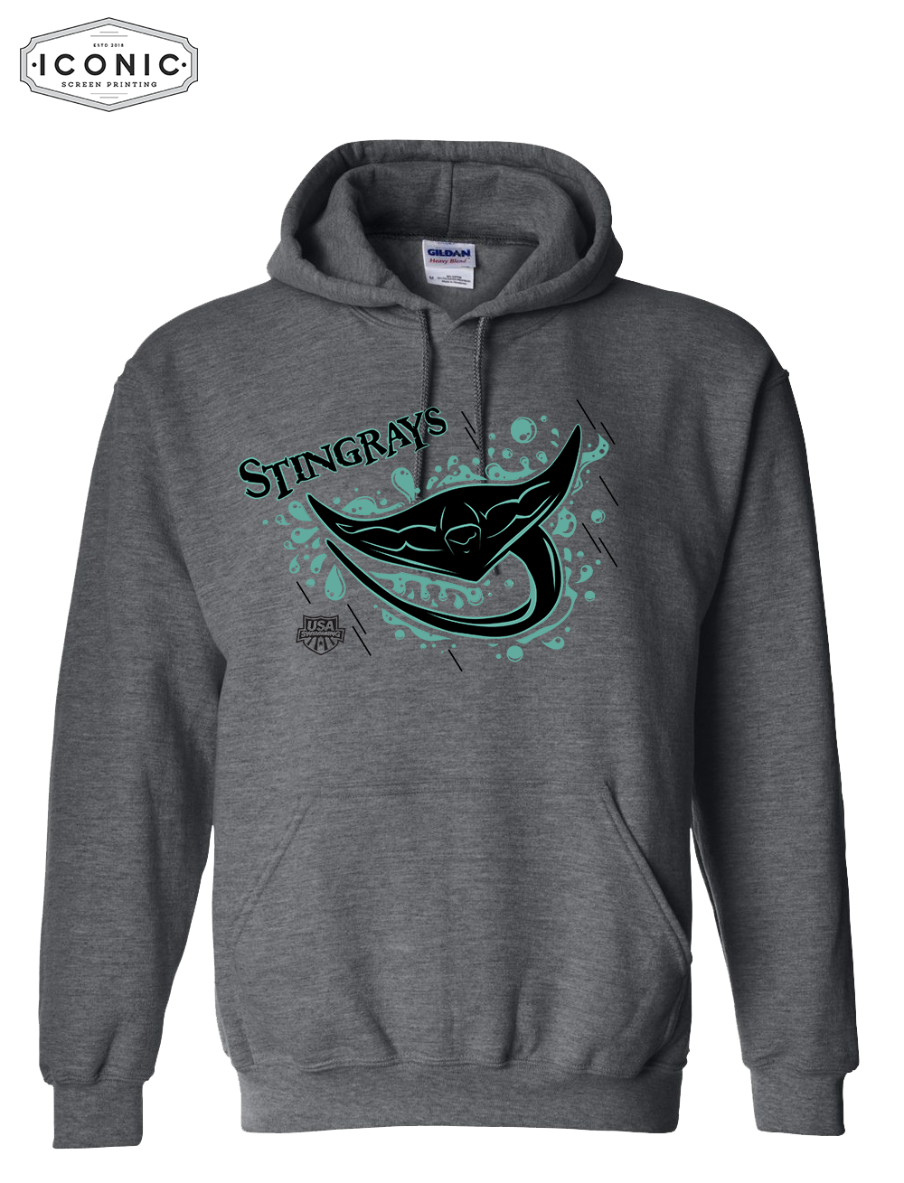 Stingrays - Heavy Blend Hooded Sweatshirt