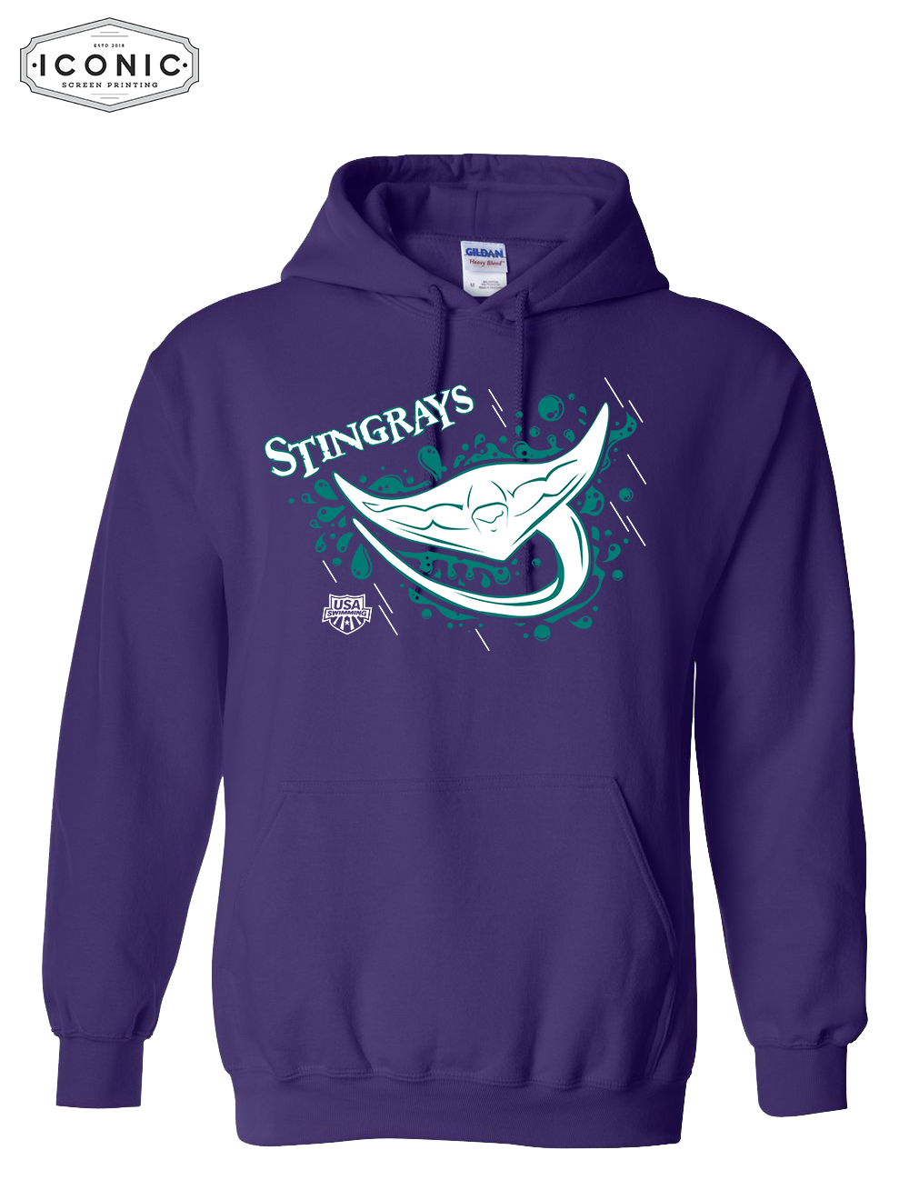 Stingrays - Heavy Blend Hooded Sweatshirt