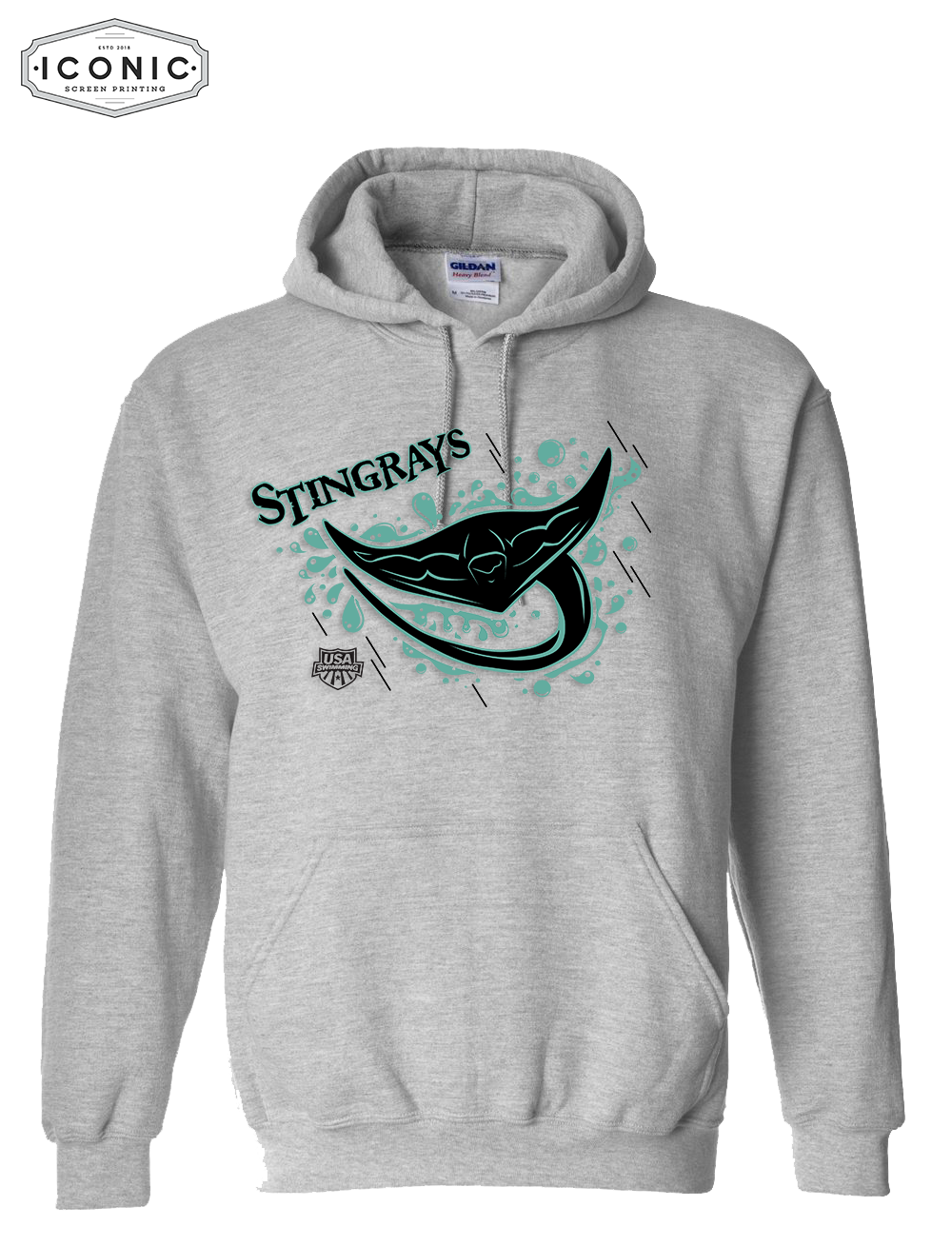 Stingrays - Heavy Blend Hooded Sweatshirt