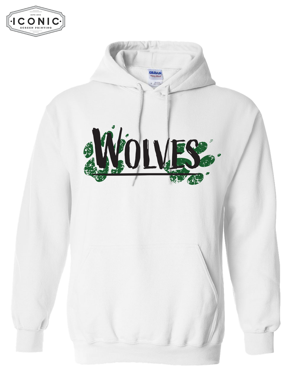IKM Wolves - Heavy Blend Hooded Sweatshirt