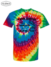 Load image into Gallery viewer, Confused Chameleon - Multi-Color Spiral Tie-Dyed T-Shirt
