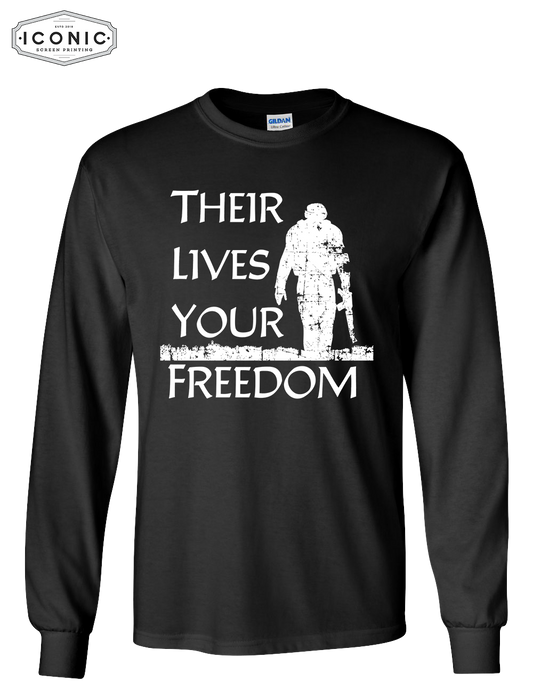 Their Lives Your Freedom - Ultra Cotton Long Sleeve