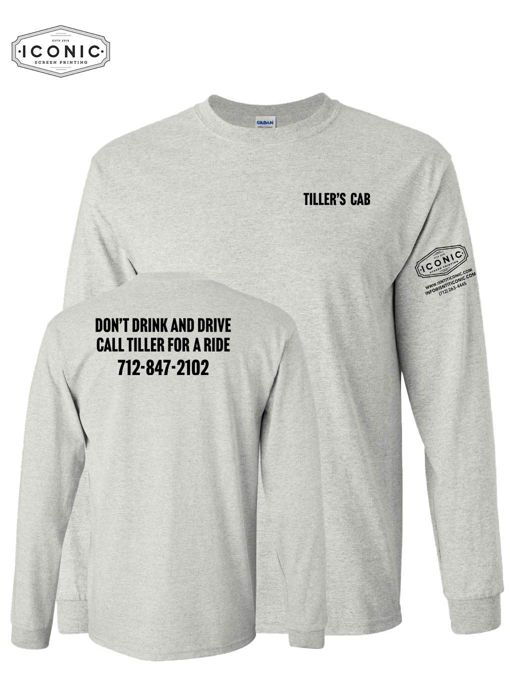 Tiller's Cab - Ultra Cotton Long Sleeve