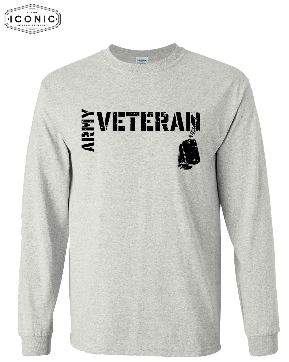 Army Veteran - Ultra Cotton Long Sleeve