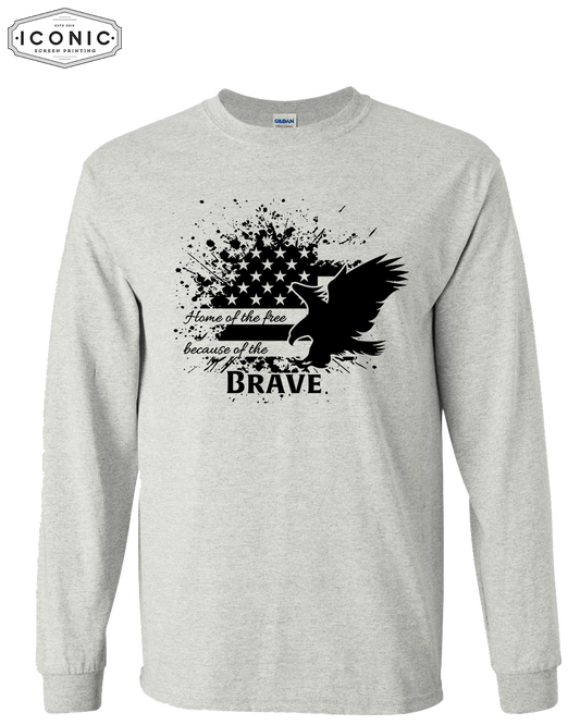 Because of the Brave - Ultra Cotton Long Sleeve