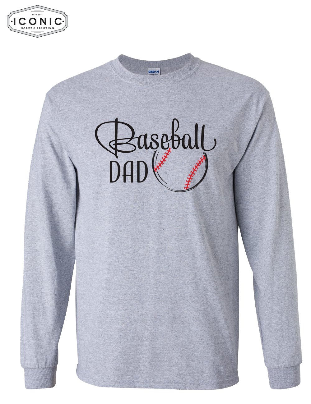 Baseball Dad - Ultra Cotton Long Sleeve