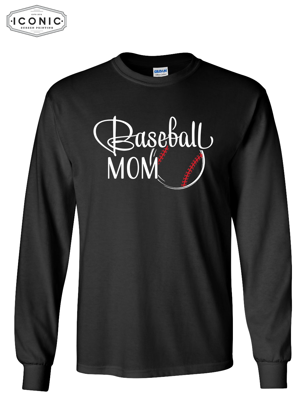 Baseball Mom - Ultra Cotton Long Sleeve