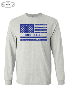 US Flag Back The Blue - Ultra Cotton Long Sleeve