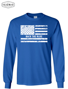US Flag Back The Blue - Ultra Cotton Long Sleeve