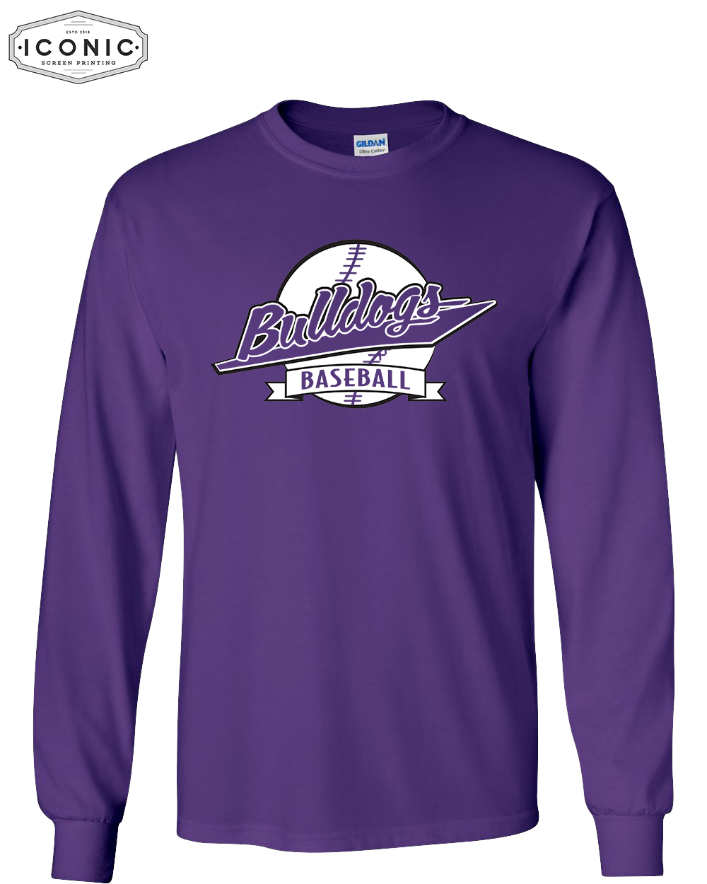 Boyer Valley Baseball- Ultra Cotton Long Sleeve