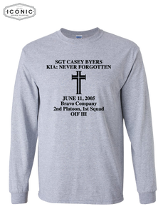 SGT Casey Byers: Never Forgotten - Ultra Cotton Long Sleeve