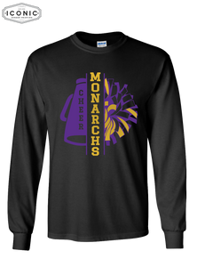 Monarch Cheer Pom (Glitter Print) - Ultra Cotton Long Sleeve