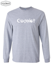 Load image into Gallery viewer, COEXIST- DryBlend T-shirt
