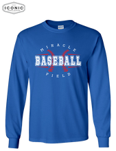 Load image into Gallery viewer, Miracle Field Baseball - Ultra Cotton Long Sleeve
