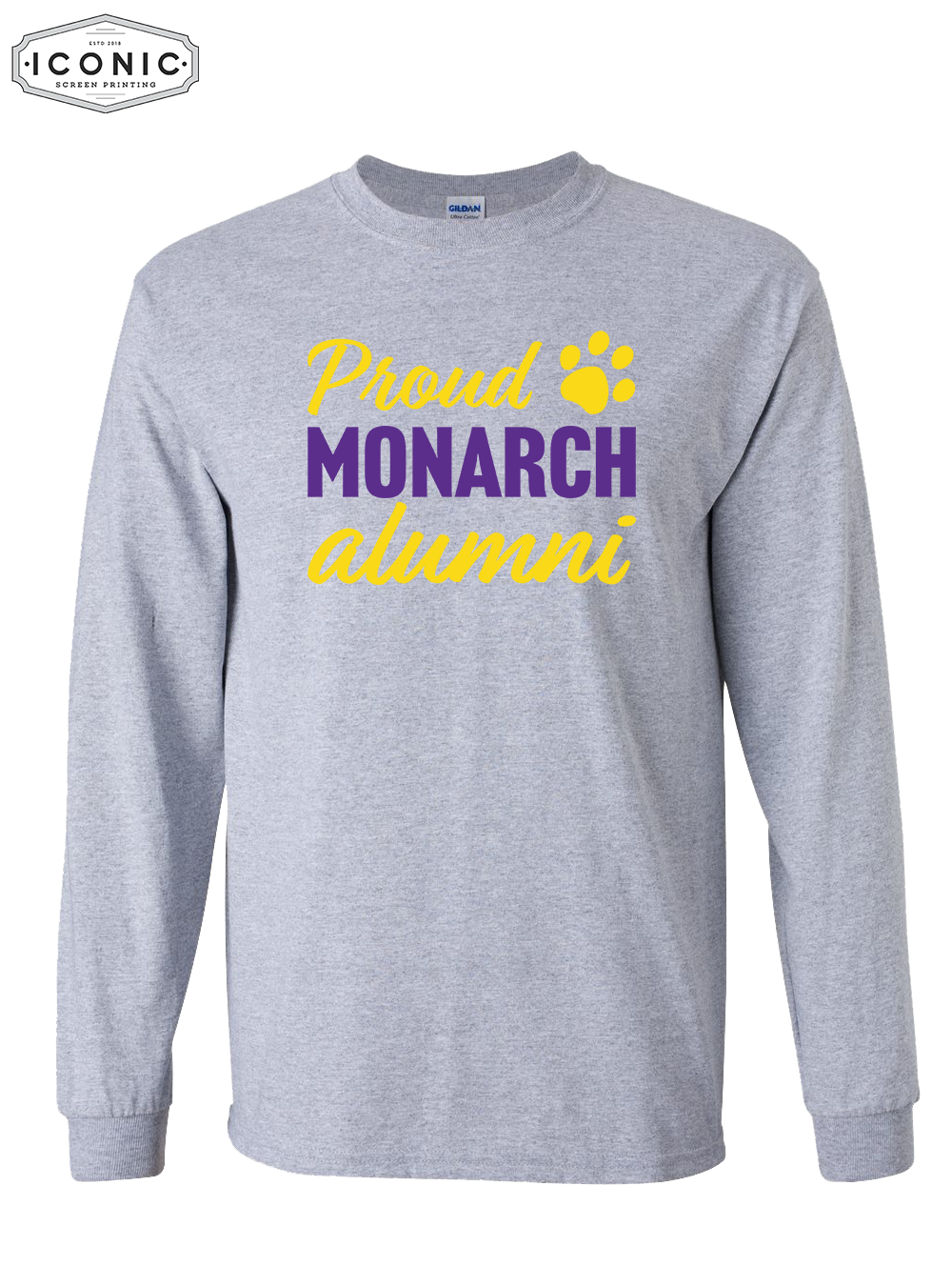 Proud Monarch Alumni - Ultra Cotton Long Sleeve