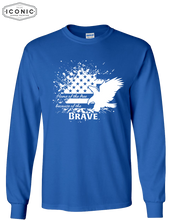 Load image into Gallery viewer, Because of the Brave - Ultra Cotton Long Sleeve
