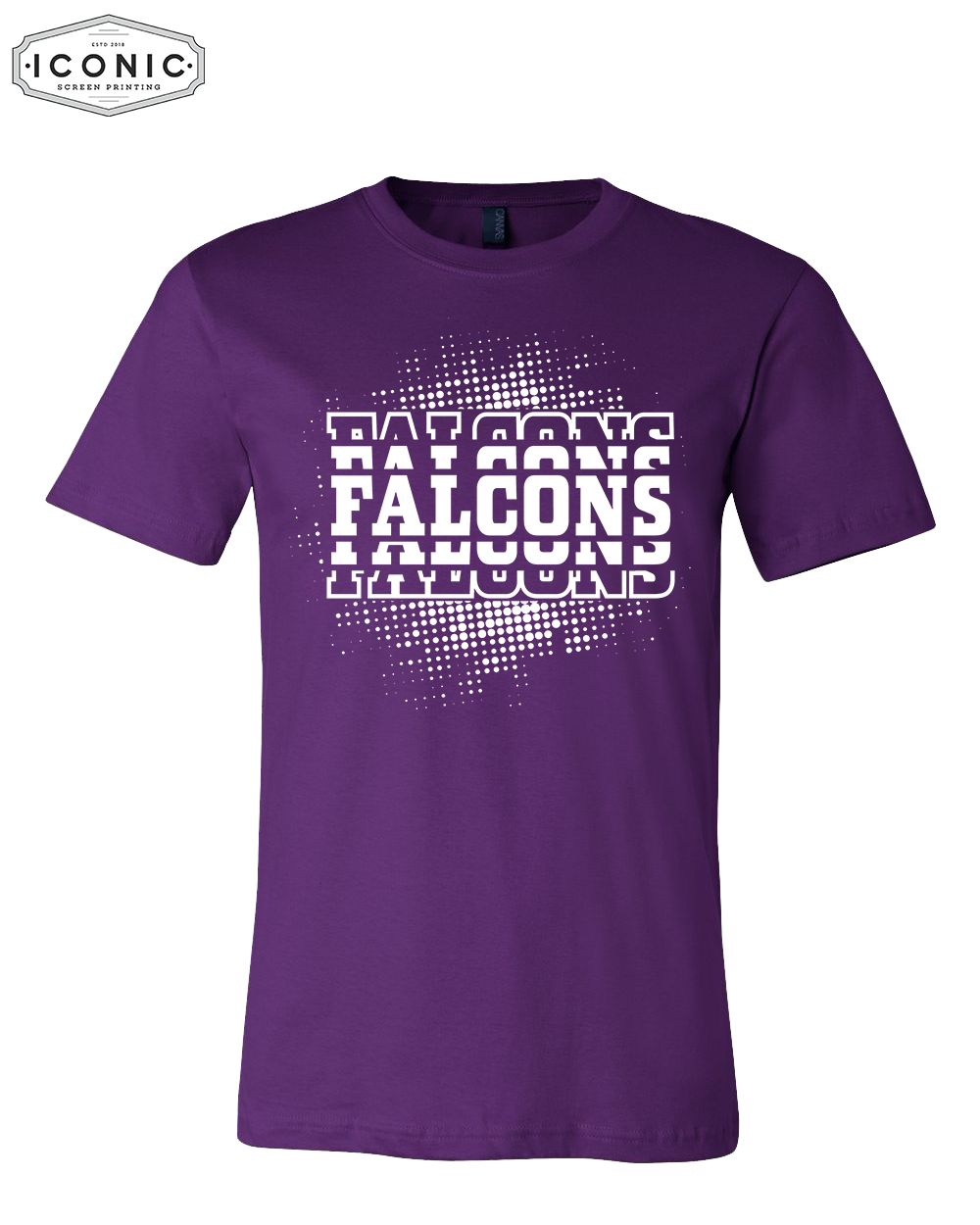 FALCONS - Unisex Jersey Tee – Iconic Screen Printing